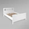 2.08.04.060.1 САГА кровать двойная 140х200 белая 2.08.04.060.1 - 1