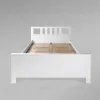 2.08.04.060.1 САГА кровать двойная 140х200 белая 2.08.04.060.1 - 2