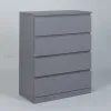 S01064 Варма 4 комод 80х100х40, серый S01064 - 1