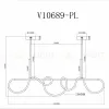Светильник подвесной светодиодный Moderli V10689-PL True УТ000037652 - 5