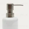 Selis Дозатор для мыла из керамики бежевого и белого цвета 190103 - 3