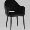 Стул Венера диамант велюр черный УТ000038256 - 3