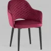 Стул Венера диамант велюр бордовый УТ000038255 - 2
