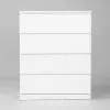 Комод Варма 4 с четырьмя выдвижными ящиками, цвет белый S00234 - 2