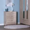 Комод СИРИУС с тремя ящиками, цвет Дуб Сонома 2.02.02.050.3 - 4