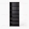 Стеллаж Варма 80, высокий с шестью полками, цвет ясень черный S00364 - 2