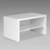 Журнальный стол Энкель 82С, тамбурат, цвет белый S00135 - 1