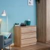 Комод МАЛЬТА с тремя выдвижными ящиками, цвет Дуб Сонома 2.05.02.040.3 - 4