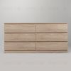 Комод МАЛЬТА длинный с шестью выдвижными ящиками, цвет Дуб Сонома 2.05.02.060.3 - 2