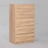 Комод КАСТОР с пятью ящиками, цвет Дуб Сонома 2.03.02.070.3 - 1