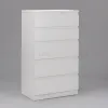 Комод КАСТОР с пятью ящиками, цвет белый 2.03.02.070.1 - 1