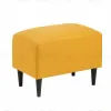 Пуф Киркас жёлто-оранжевый, ткань рогожка KIRPUF TW10 - 2