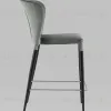 Стул полубарный Лори велюр серый УТ000035314 - 4
