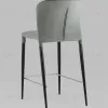 Стул полубарный Лори велюр серый УТ000035314 - 6