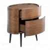 Овальная прикроватная тумбочка AC2001NS /7074 096389 - 3