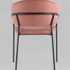 Стул Бруно велюр пыльно-розовый УТ000037665 - 5