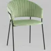 Стул Бруно велюр фисташковый УТ000037669 - 2