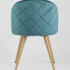 Стул Лион велюр с ромбами аквамарин УТ000002228 - 10