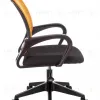Кресло офисное TopChairs ST-Basic сетка/ткань оранжевый УТ000035165 - 4