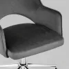 Кресло компьютерное Кларк велюр серый УТ000005058 - 10