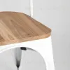 Стул TOLIX WOOD белый глянцевый УТ000001859 - 8