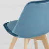 Стул FRANKFURT велюр синий УТ000003740 - 9