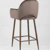 Стул полубарный Венера диамант велюр коричневый УТ000004924 - 6