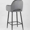 Стул полубарный Венера диамант велюр серый УТ000004925 - 7