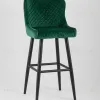 Стул барный Ститч велюр изумрудный УТ000002263 - 2