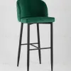 Стул барный Оскар велюр изумрудный УТ000002254 - 2