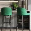 Стул барный Оскар велюр изумрудный УТ000002254 - 4