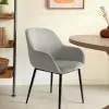 Стул Konna светло-серый вельвет 092387 - 2