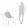 Стул Quinby белый 070442 - 4