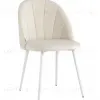 Стул Логан SN велюр молочный белые ножки УТ000042203 - 1