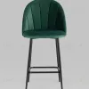 Стул полубарный Логан SN велюр зелёный УТ000042211 - 3