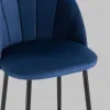Стул полубарный Логан SN велюр синий УТ000042214 - 8