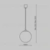 Подвесной светильник Maytoni P039PL-5W4K-20-B P039PL-5W4K-20-B - 4