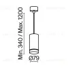 Подвесной светильник Maytoni P085PL-12W4K-W P085PL-12W4K-W - 2