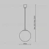 Подвесной светильник Maytoni P039PL-5W3K-10-B P039PL-5W3K-10-B - 2