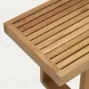 Canadell Уличная скамейка из 100% переработанного тикового дерева 210 см 156905 - 9