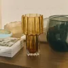 Оранжевая стеклянная ваза Cristila, 30 см 482592 - 12