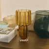 Оранжевая стеклянная ваза Cristila, 30 см 482592 - 5