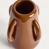 Ваза Odra из коричневой керамики с глянцевой отделкой, 25,5 см 482431 - 6