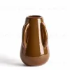 Ваза Odra из коричневой керамики с глянцевой отделкой, 25,5 см 482431 - 2