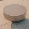 Garbet Журнальный столик цемент Ø 80 см 157027 - 4