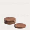 Набор из 4 подставок Rommu из акации 208165 - 2