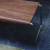 Скамья Tarsel из 100% орехового шпона с конструкцией из матовой стали 419835 - 9