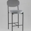 Стул Бриф Original N полубарный велюр серый УТ000042932 - 2