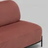 Диван Стоун велюр рельефный коралловый УТ000040008 - 8