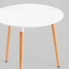 Стол круглый EAMES DST NEW D80 белый УТ000039064 - 8